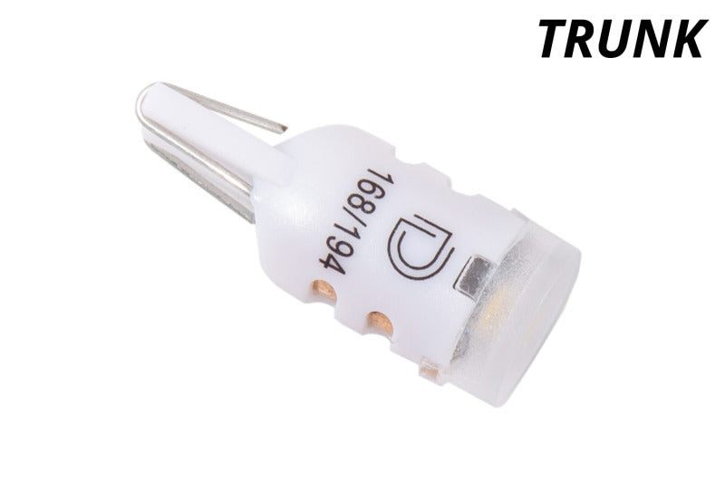 Diode Dynamics 194 LED Bulb HP5 LED - Red Short (Single)