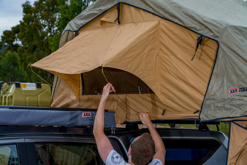 ARB Simpson III Rooftop Tent and Annex Combo Kit – Durable Off-Road Camping Solution