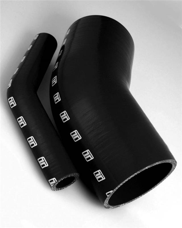 Turbosmart 45 Degree Black Silicone Hose (Part Number TS-HE45275-BK)