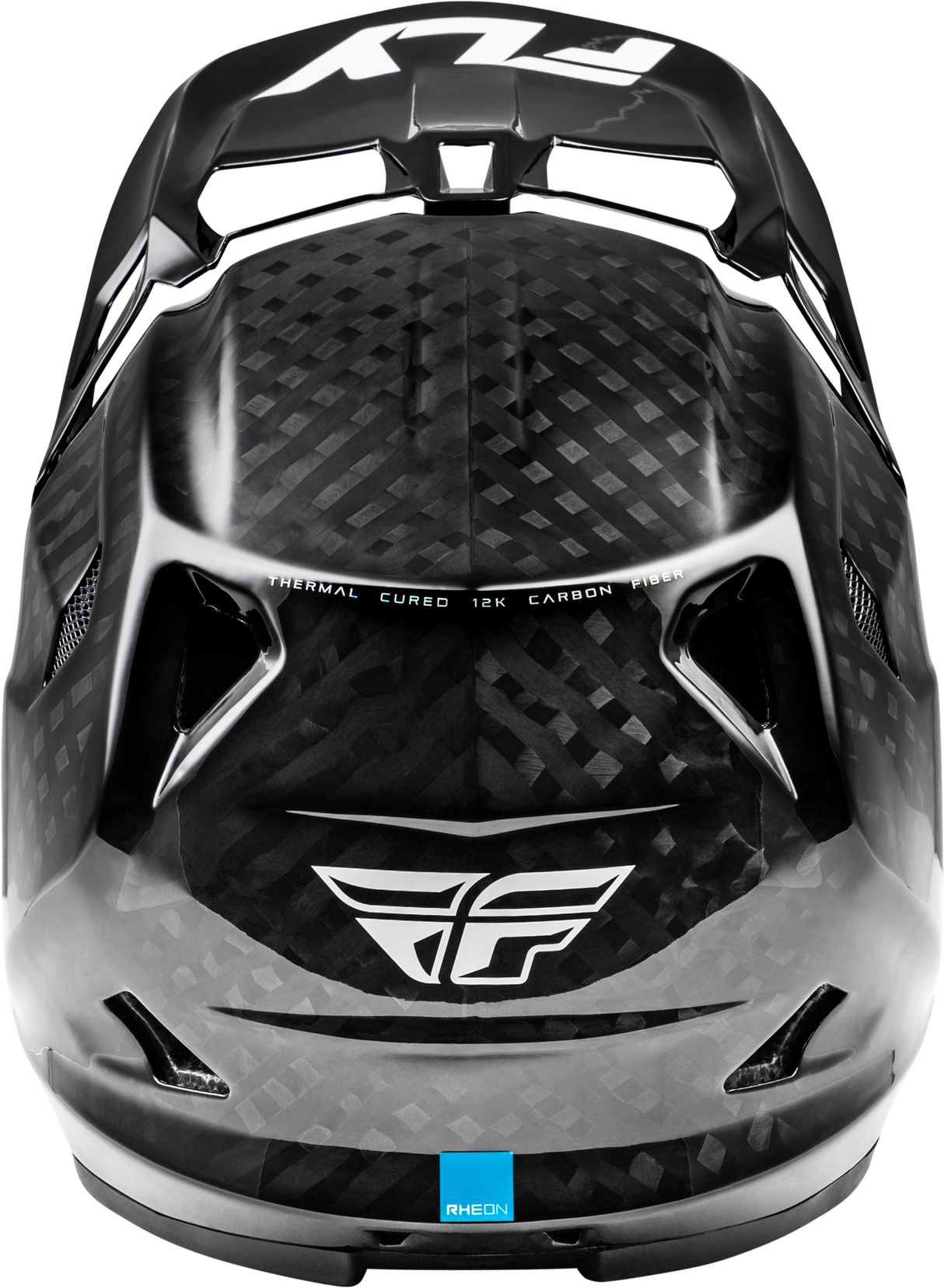 Fly Racing YTH Werx R Carbon Youth Helmet - Black and Yellow for ATV, Dirt Bike, and Motocross