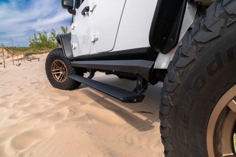 AMP Research PowerStep XL Electric Running Boards for 2007-2018 Jeep Wrangler JKU 4-Door