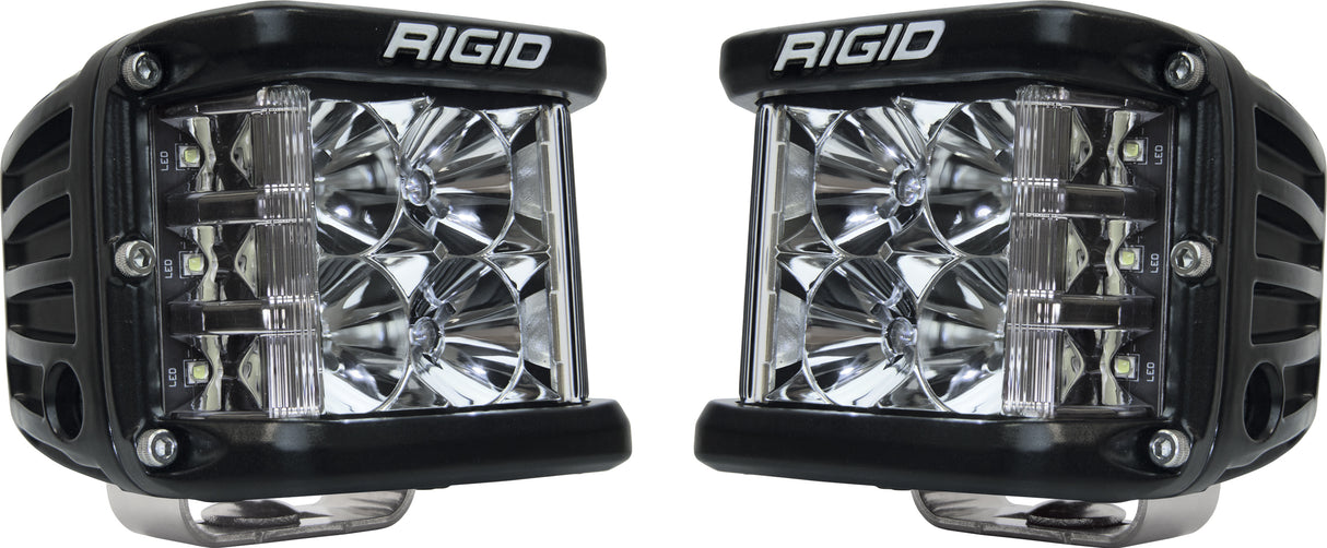 RIGID D-SS Series Pro Flood Standard Mount Light Pair for Jeep Wrangler, Toyota Tacoma, Ford F-150