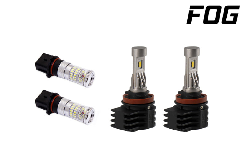 Diode Dynamics 12-15 Chevrolet Camaro DRL Fog Kit ZL1 Stage 2 (P13W HP48/H11 SLF White)