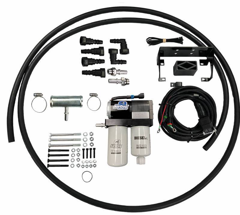 AirDog PureFlow FP-100-4G Fuel Air Separation System for 2015-2016 Chevrolet 6.6L Duramax Diesel Engines