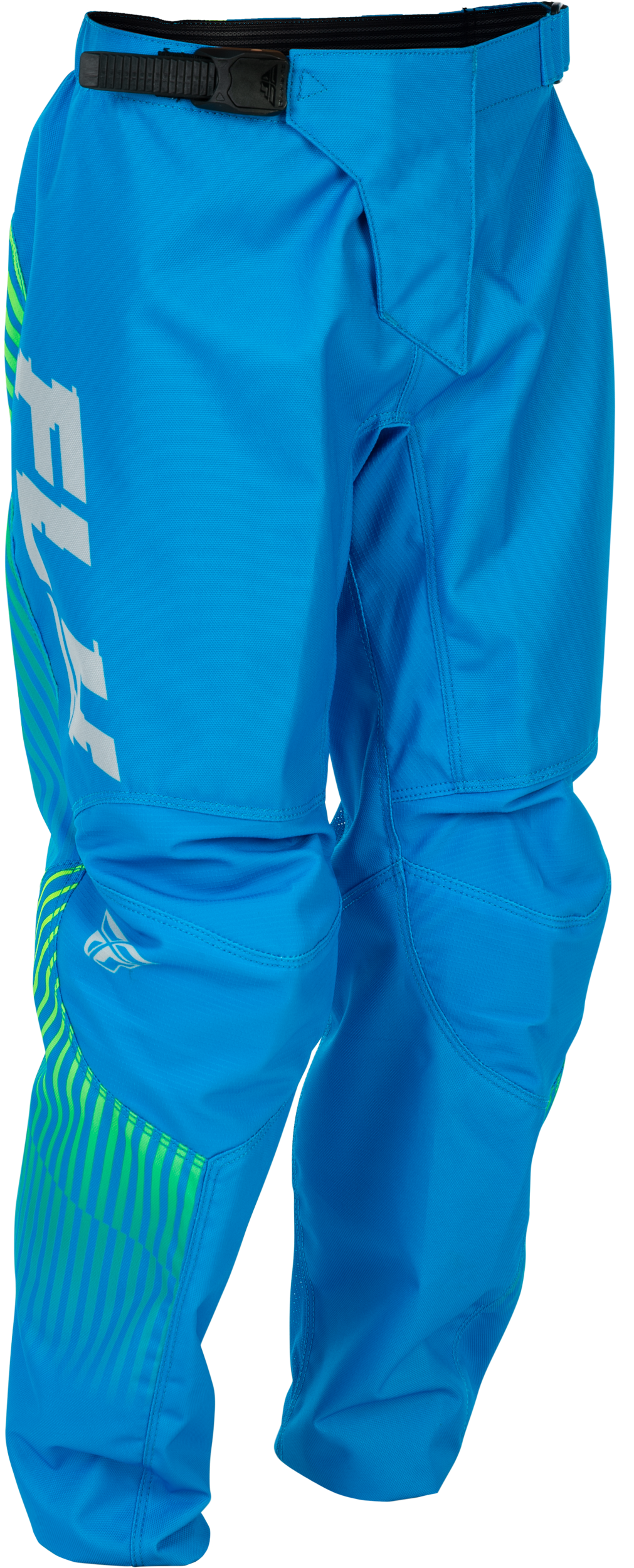 Fly Racing Youth F 16 Pants Blue/Hi Vis Size 24 – Durable Motorcycle Riding Pants with Mesh Comfort Liner and Adjustable Fit for Off-Road and Motocross Vehicles