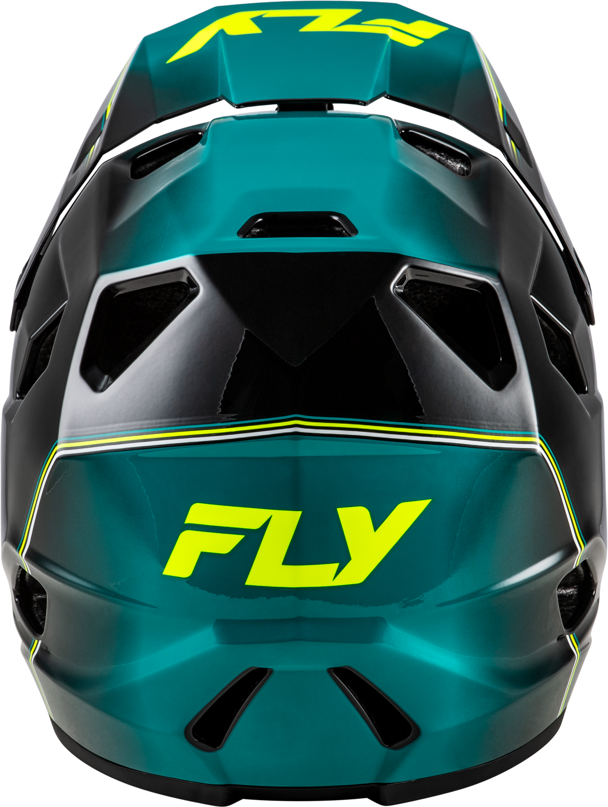 Fly Racing Yth Rayce Repeat Bicycle Helmet - Black, Teal, Hi Vis Yellow for Youth Riders