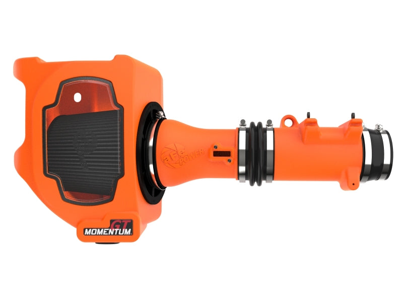 aFe Momentum GT Orange Edition Cold Air Intake System with Black Pro 5R Filter for RAM 1500 (DT), Jeep Wagoneer, Grand Wagoneer 2025 3.0L Turbo Diesel