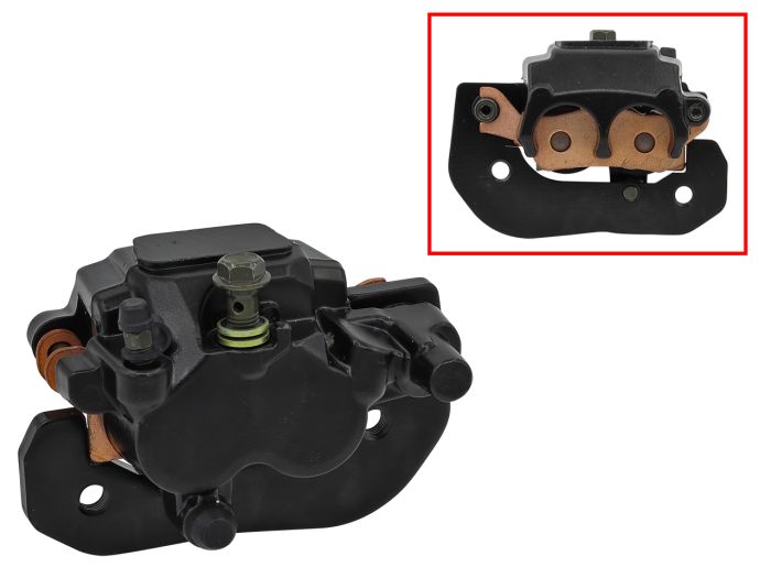 BRONCO BRAKE CALIPER, REAR LEFT WITH BRAKE PADS