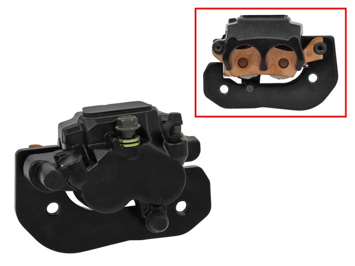 BRONCO BRAKE CALIPER, REAR RIGHT WITH BRAKE PADS