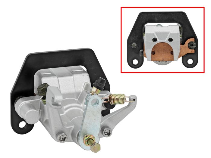 BRONCO BRAKE CALIPER, REAR WITH BRAKE PADS