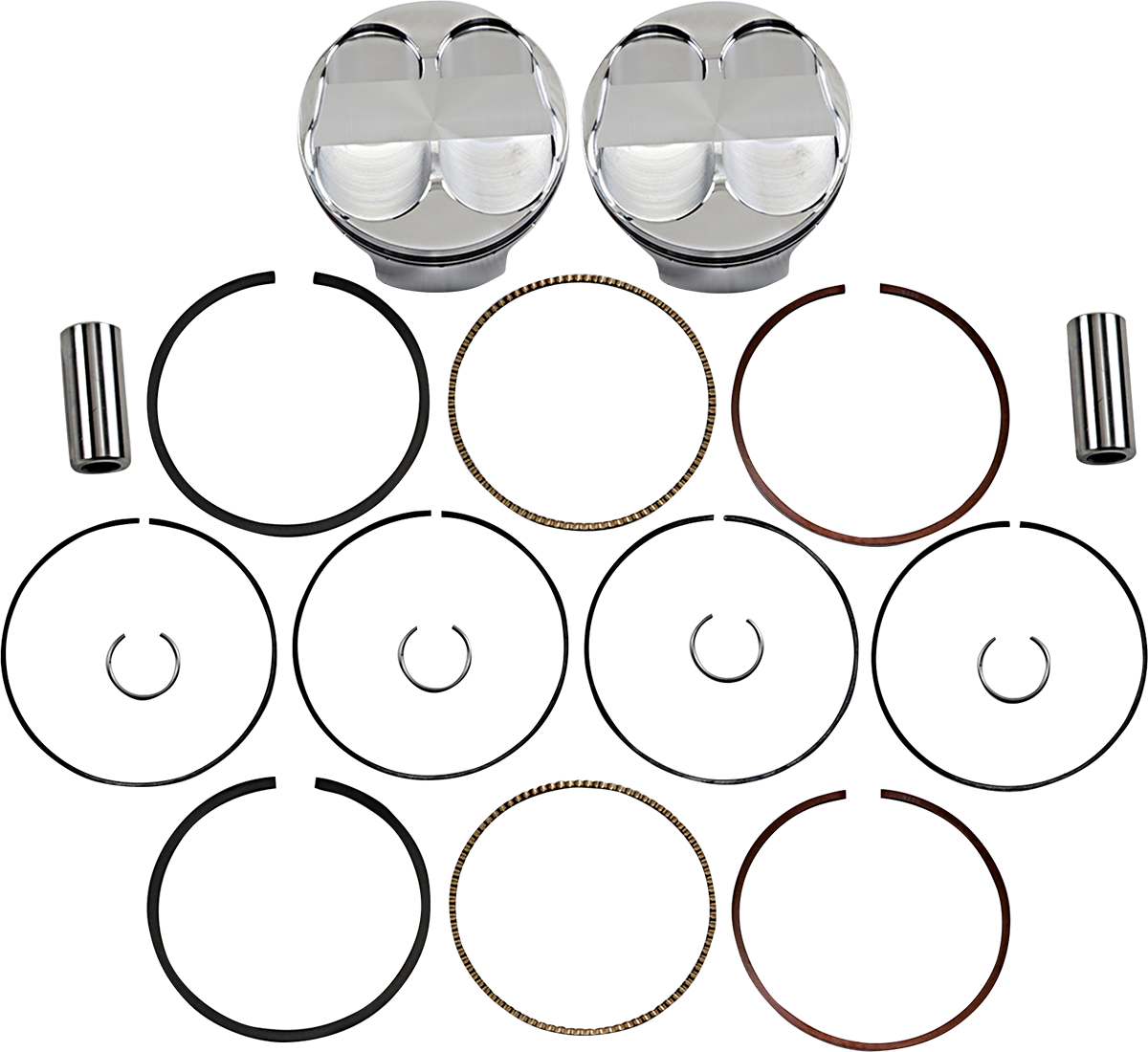 JE PISTONS Piston Kit - 98.00 mm - 13.0:1 CR - Suzuki 317204