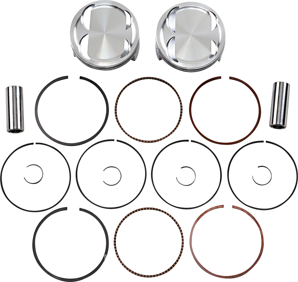 JE PISTONS Piston Kit - 81.00 mm - 12.0:1 CR - Suzuki 324924