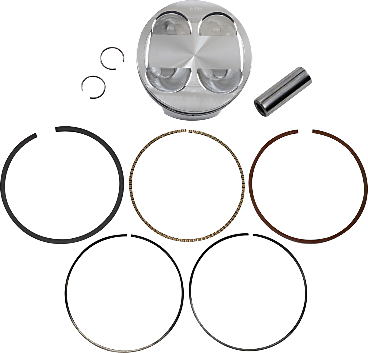 JE PISTONS Piston Kit - 100.00 mm - 13.0:1 CR - Honda 247616