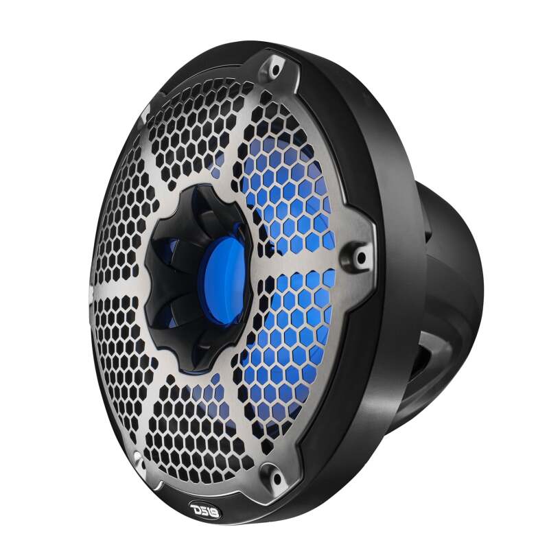 DS18 NXL-10SUB/BK 10-Inch Powersports Subwoofer with Enclosure – 300 Watts RMS, 4 Ohm Single Voice Coil, Black with Covers