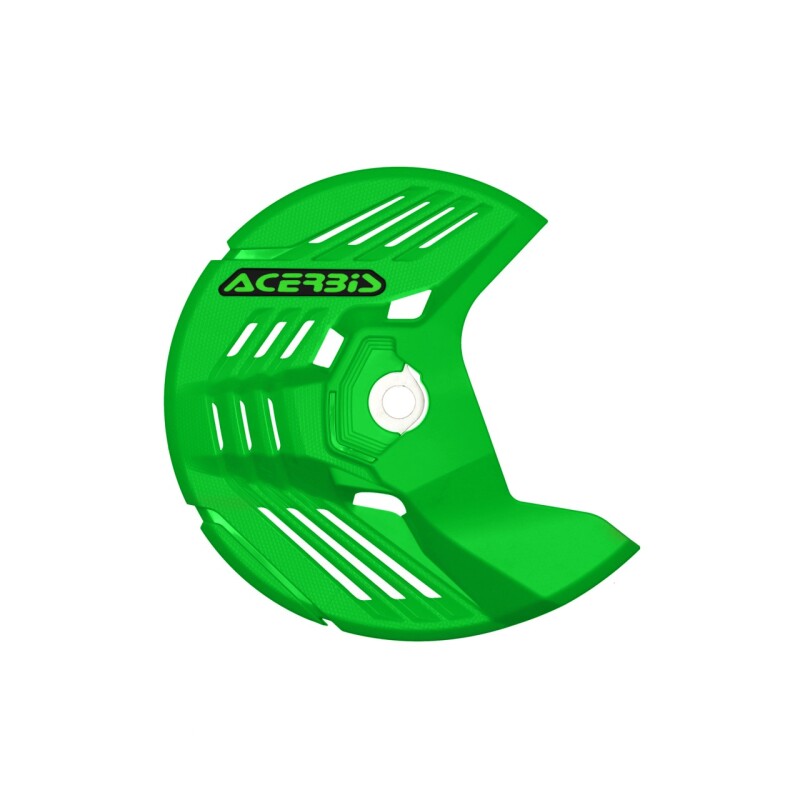 Acerbis 21+ Fantic, Kawasaki, Honda, Sherco, Yamaha Disc Cover - Linear J Green | Powersports Vehicle Fitment
