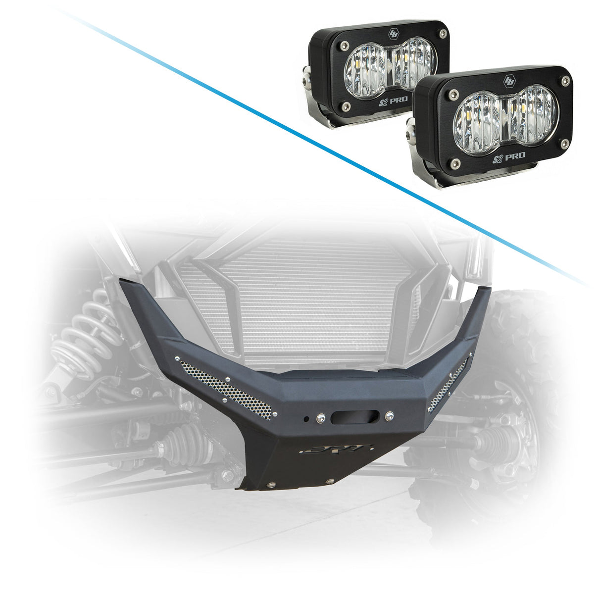 DRT Motorsports Polaris Polaris RZR Pro XP 2020-2024 Front Winch Bumper