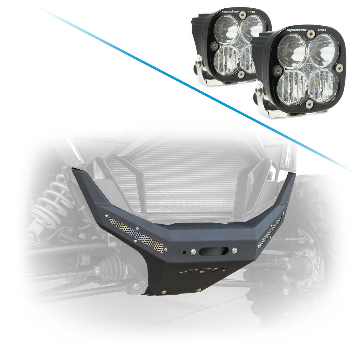 DRT Motorsports Polaris Polaris RZR Pro XP 2020-2024 Front Winch Bumper