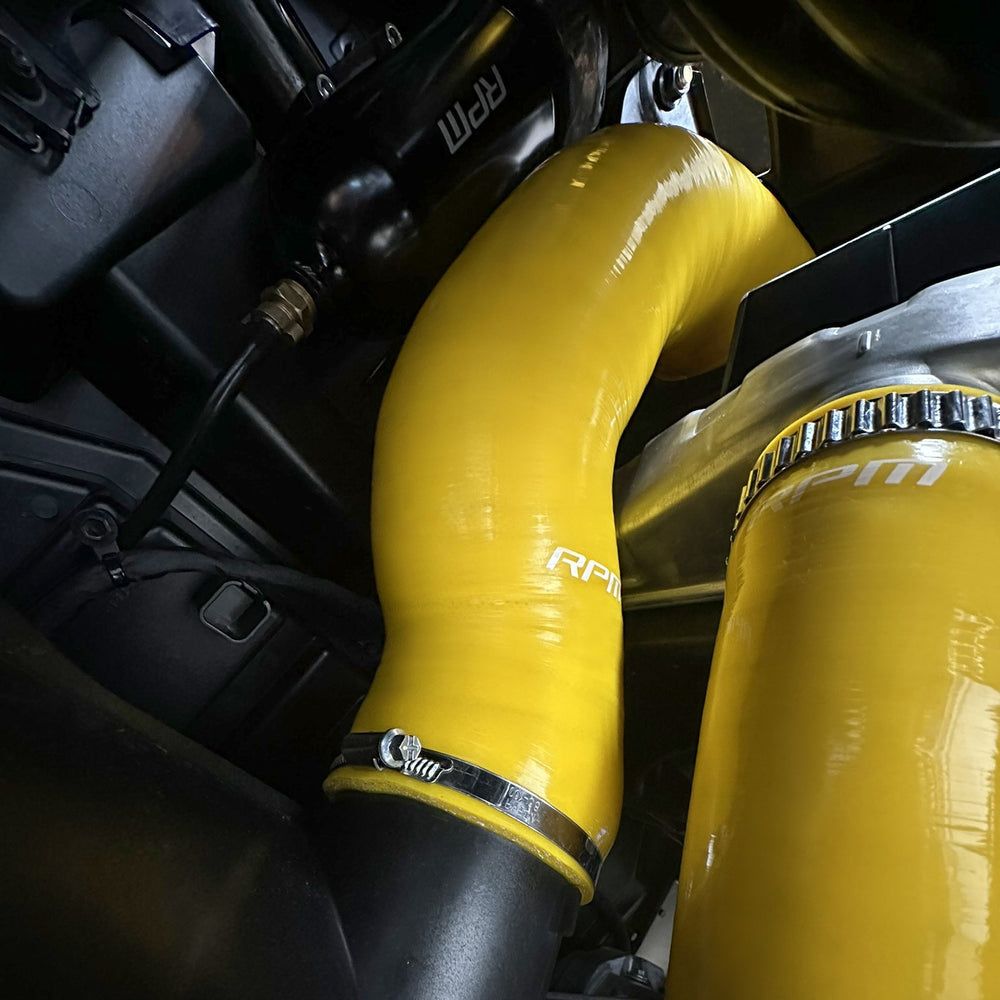 Can Am Maverick R Big Fatty Intake Tube with Debris Cage & Pre Filter | RPM Powersports