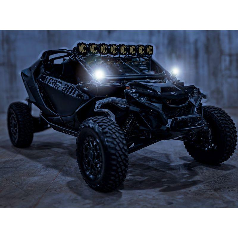 Can Am Maverick R Lower Windshield Light Pod Mounts
