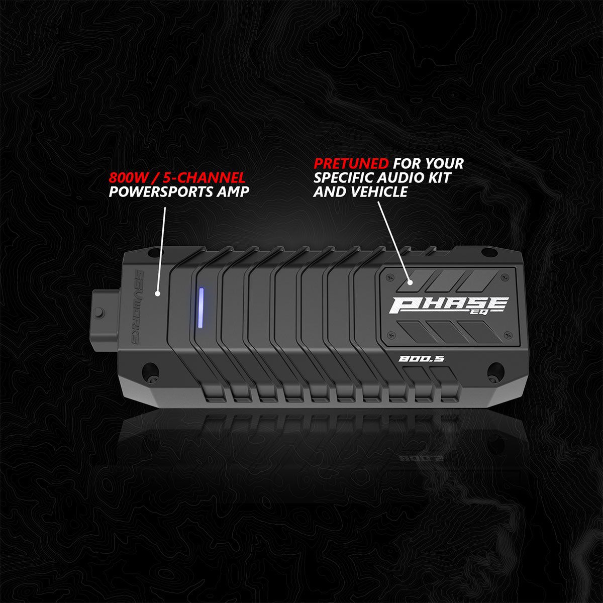Can Am Maverick R Phase-2 A-Spec 800watt 4-Speaker System | SSV Works