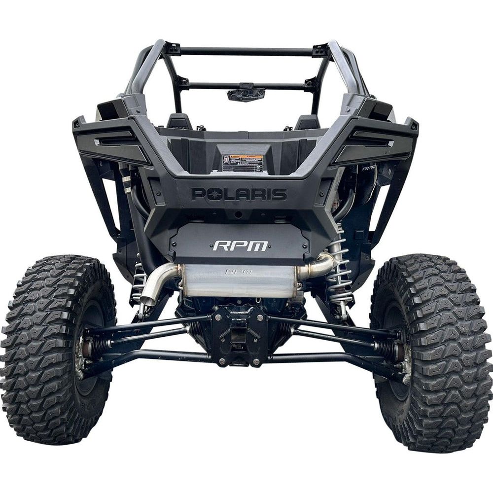 Polaris RZR Pro XP / Turbo R Rear Fascia Delete Shield / Muffler Cover | RPM Powersports