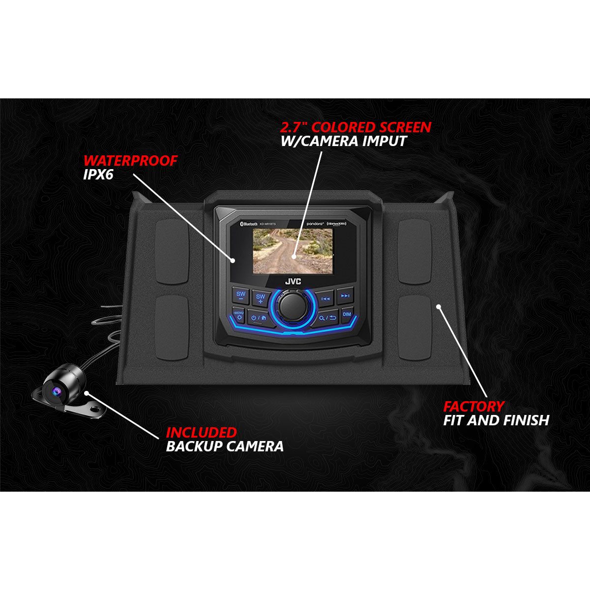 Polaris RZR A-Spec 5 Speaker Plug-&-Play Kit with JVC | SSV Works