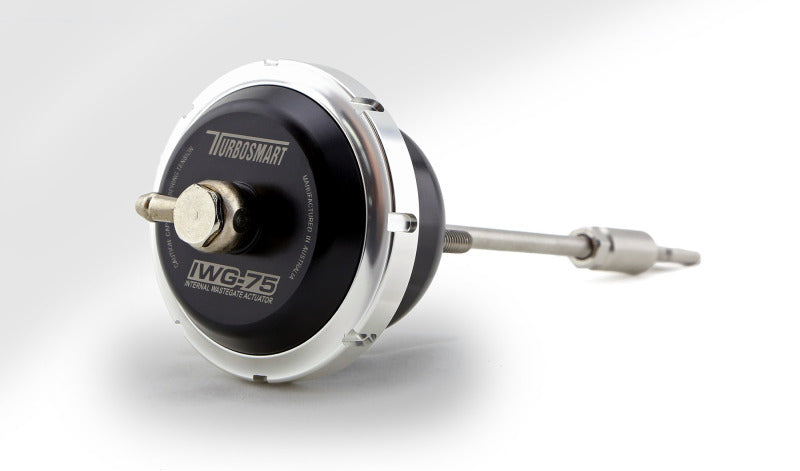 Turbosmart IWG75 2.3L EcoBoost Wastegate Actuator for Ford Mustang – 12 PSI Black Internal Wastegate
