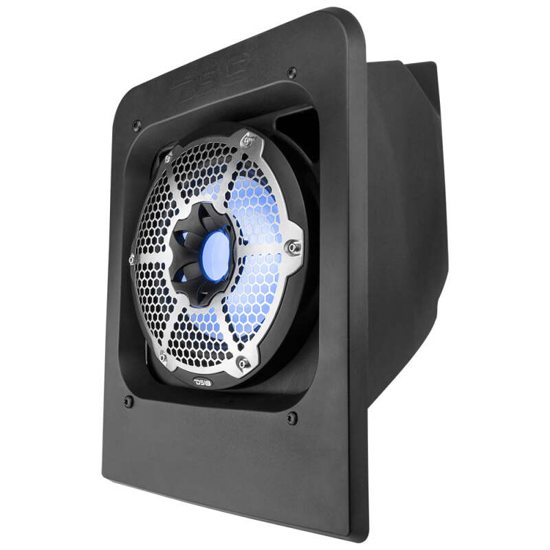 DS18 Loaded Rear Subwoofer & Enclosure for Polaris Slingshot 2015+ with NXL-10SUB/BK