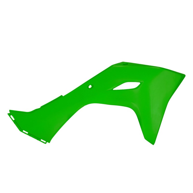 Acerbis 2024 Kawasaki KX450 Radiator Shroud - Green | Fits Kawasaki KX450 Models