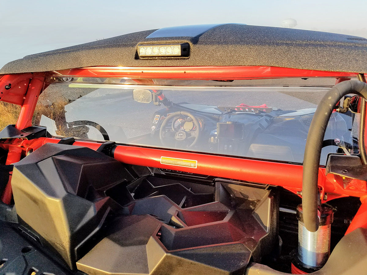 SPIKE 77-2300V-R Rear Windshield with Vent for 2017 Can-Am Maverick X3 Turbo R, XDS Turbo R, XRS Turbo R