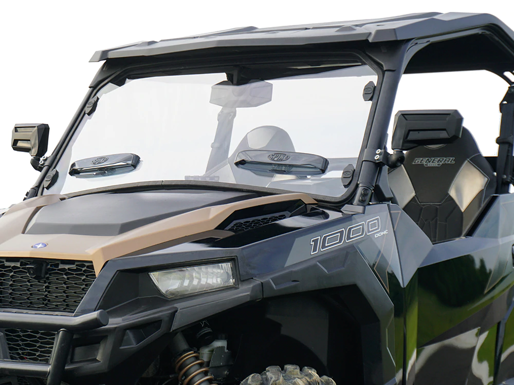 SPIKE Full Vented Trr Shield HC Polycarbonate for Polaris General 1000 EPS Models