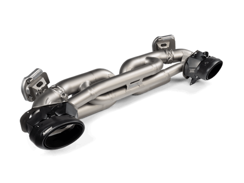 Akrapovic Slip-On Race Line Exhaust for 2020-2021 Porsche 911 Turbo & Turbo S (992) - Titanium