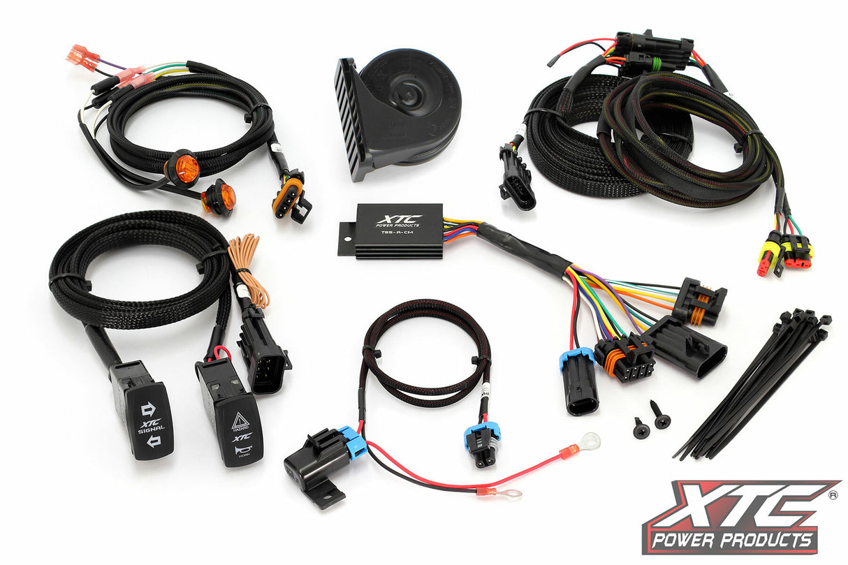 XTC Power Products Self-Canceling Turn Signal Kit for Can-Am Defender HD (Part # ATS-CAN-DEF) – Fits 2016-2017 Models with Factory Winch