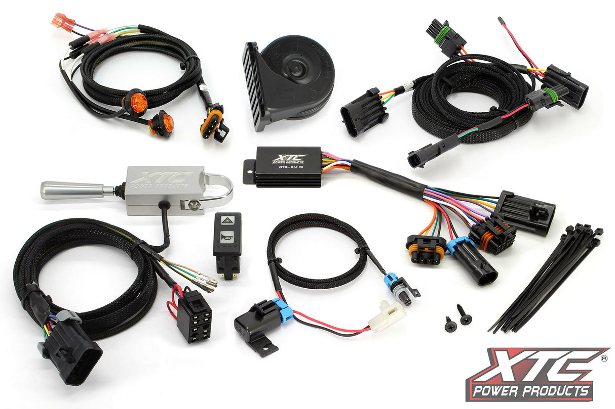 XTC Power Products ATS Kit with Billet Turn Lever for Can-Am Maverick X3 (2020-2021) – Easy Lane Change Activation