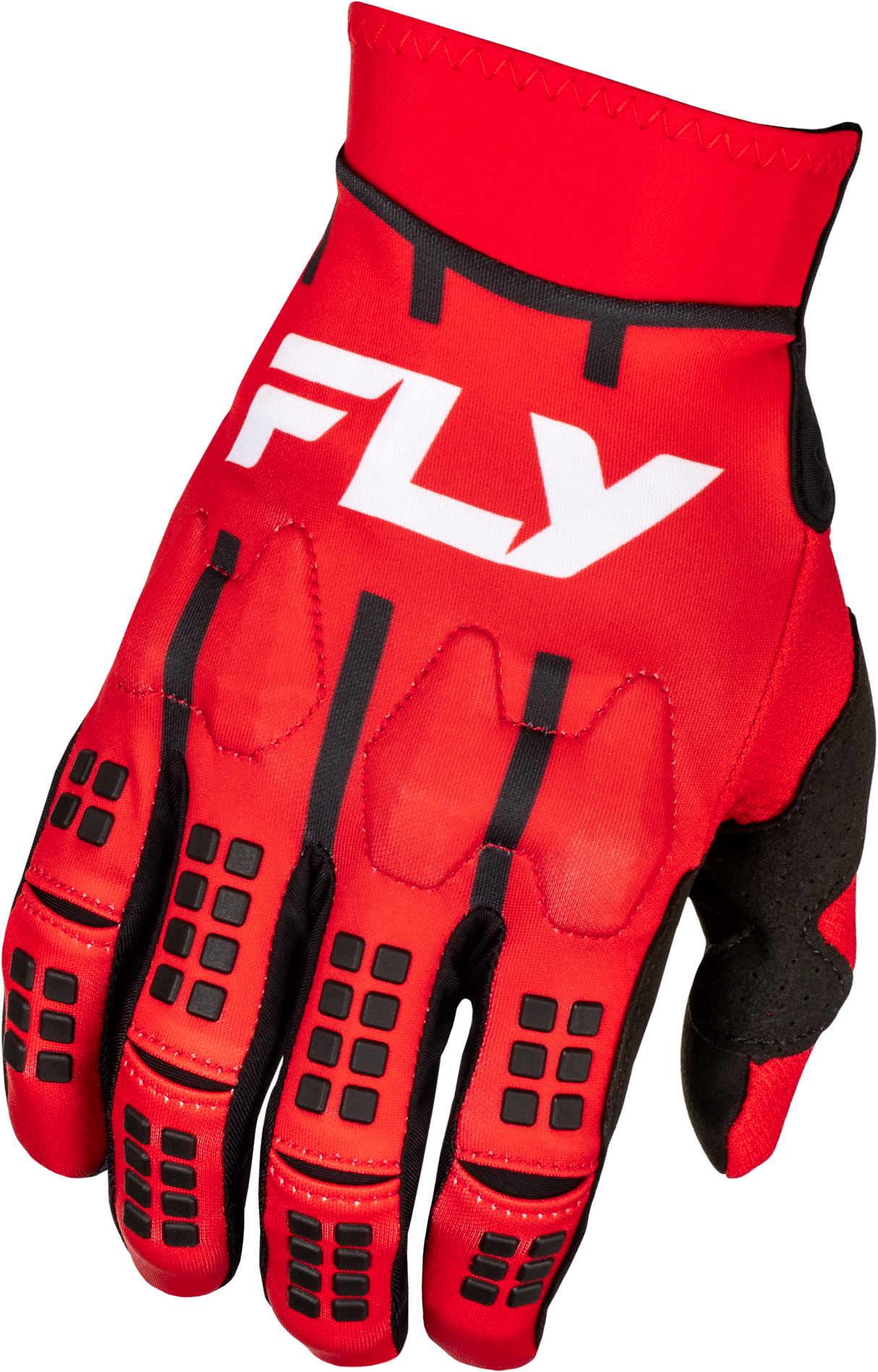 Fly Racing Evolution DST Gloves Red/White/Black for Off-Road Motorcycles and ATVs