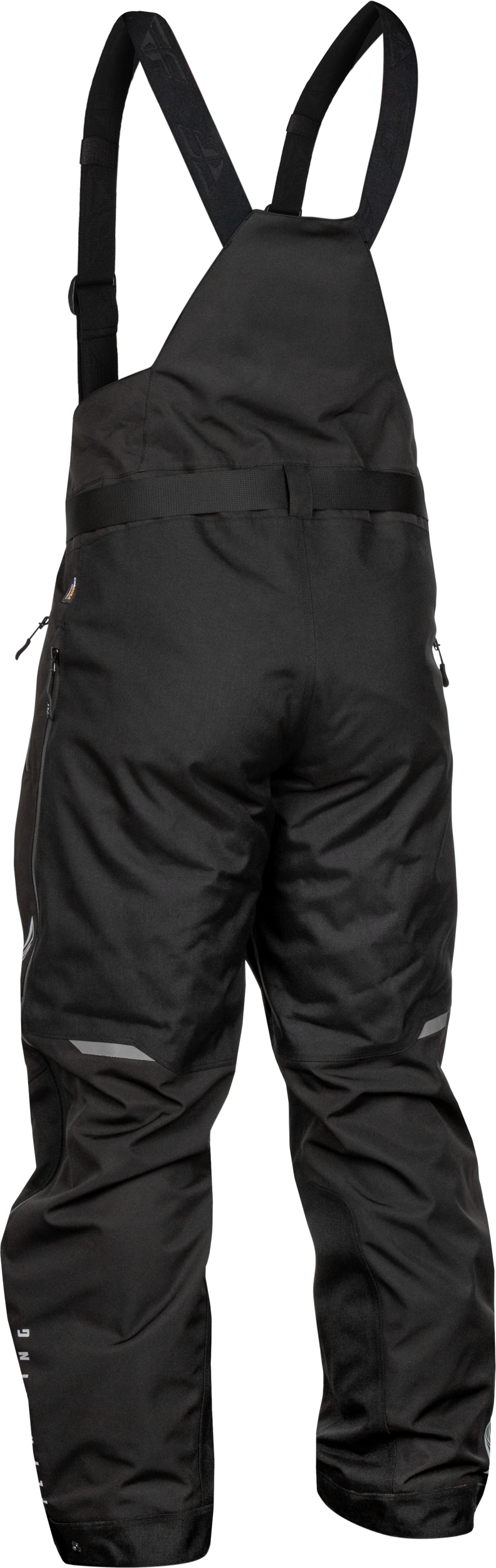 Fly Racing Carbon Bib in Black and Grey – Extra Large for Motocross and Off-Road Vehicles