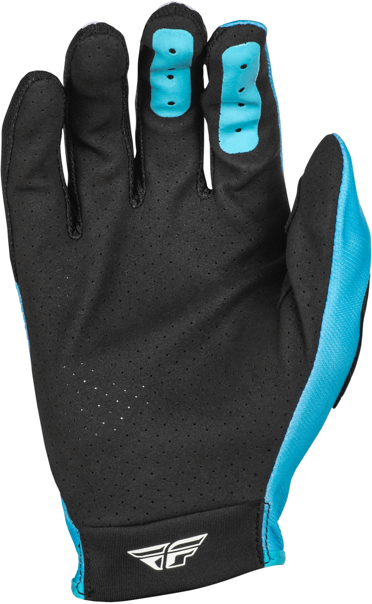 Fly Racing Lite Gloves for Offroad Motorcycles - Medium, Blue/White/Black, Model 378-712M
