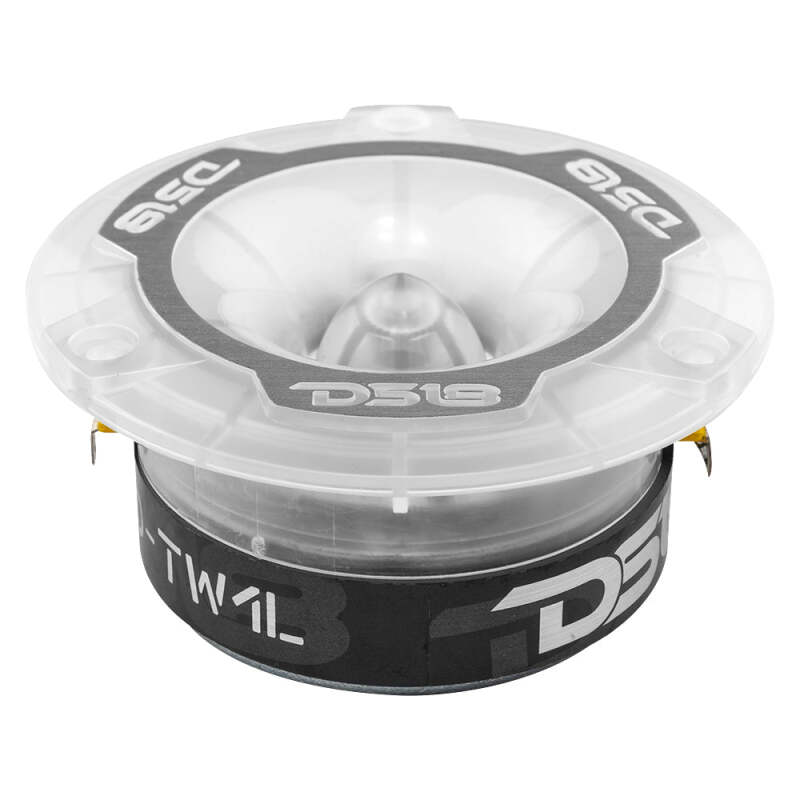 DS18 PRO-TW1L 3.8-inch Super Bullet Tweeter with RGB LED Lights, 120 Watts RMS, 1-inch Aluminum Voice Coil, 4 Ohm, Pair for Car Audio Systems