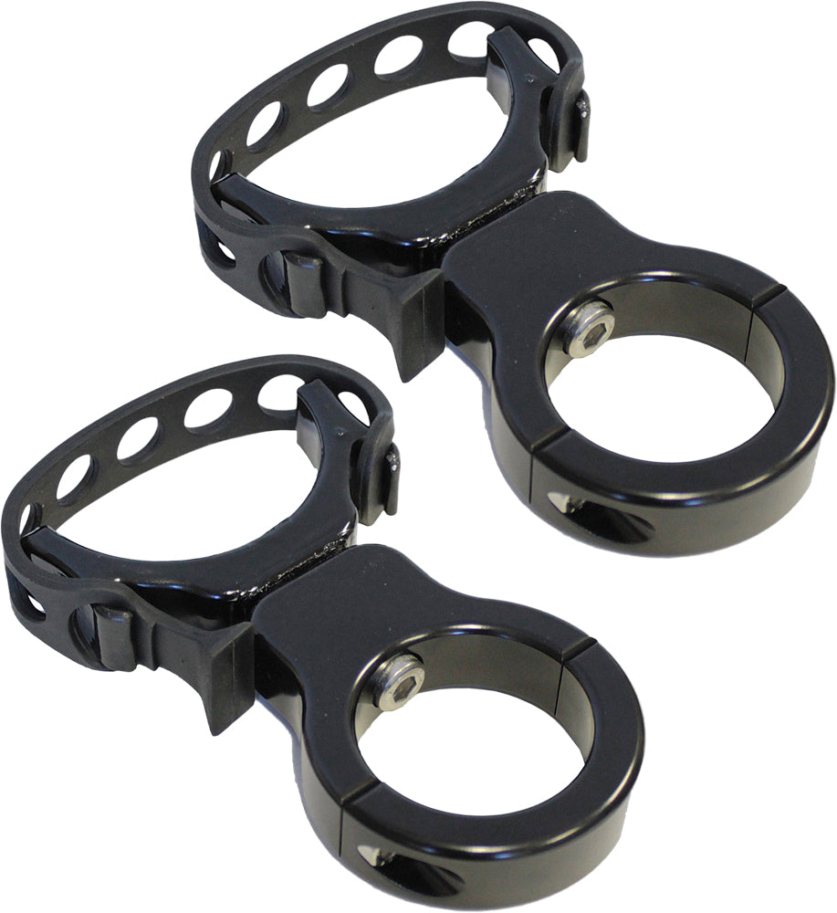 MODQUAD 1.75-Inch Black Billet Aluminum Fire Extinguisher Mounts for Off-Road Vehicles