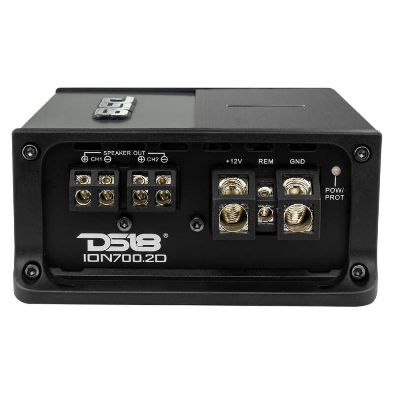 DS18 ION700.2D 2-Channel Class D Car Amplifier for Subaru Outback, Ford F-150, Chevrolet Silverado, Toyota Tacoma