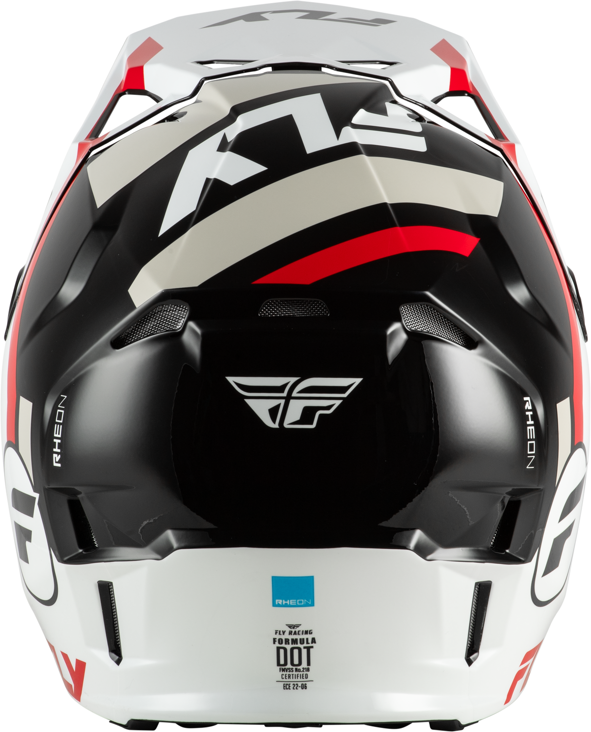 Fly Racing Formula CP Seal Helmet - White/Black/Red, Large - Lightweight DOT & ECE Approved Motorcycle Helmet with Impact Absorption and Ventilation for Street and Off-Road Use