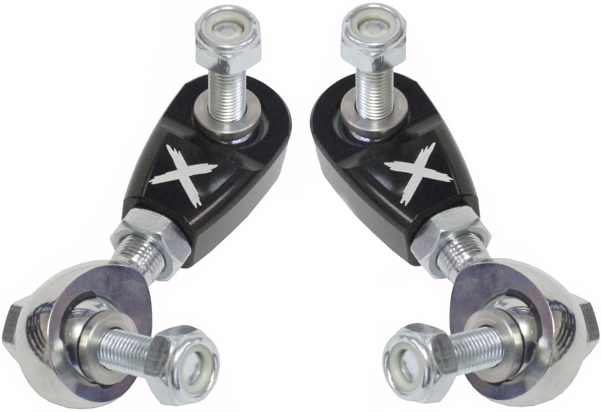 MODQUAD CA-SW-F-BLK Front Sway Bar Links for Can-Am Maverick X3 Turbo R and Max Models