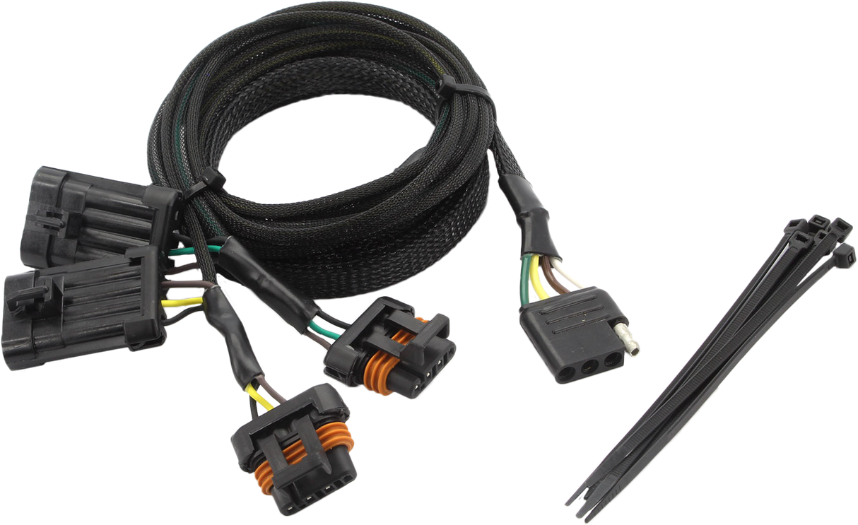 XTC Power Products 4 Pin Trailer Light Adapter for Polaris Ranger XD 1500 (2024 Models)