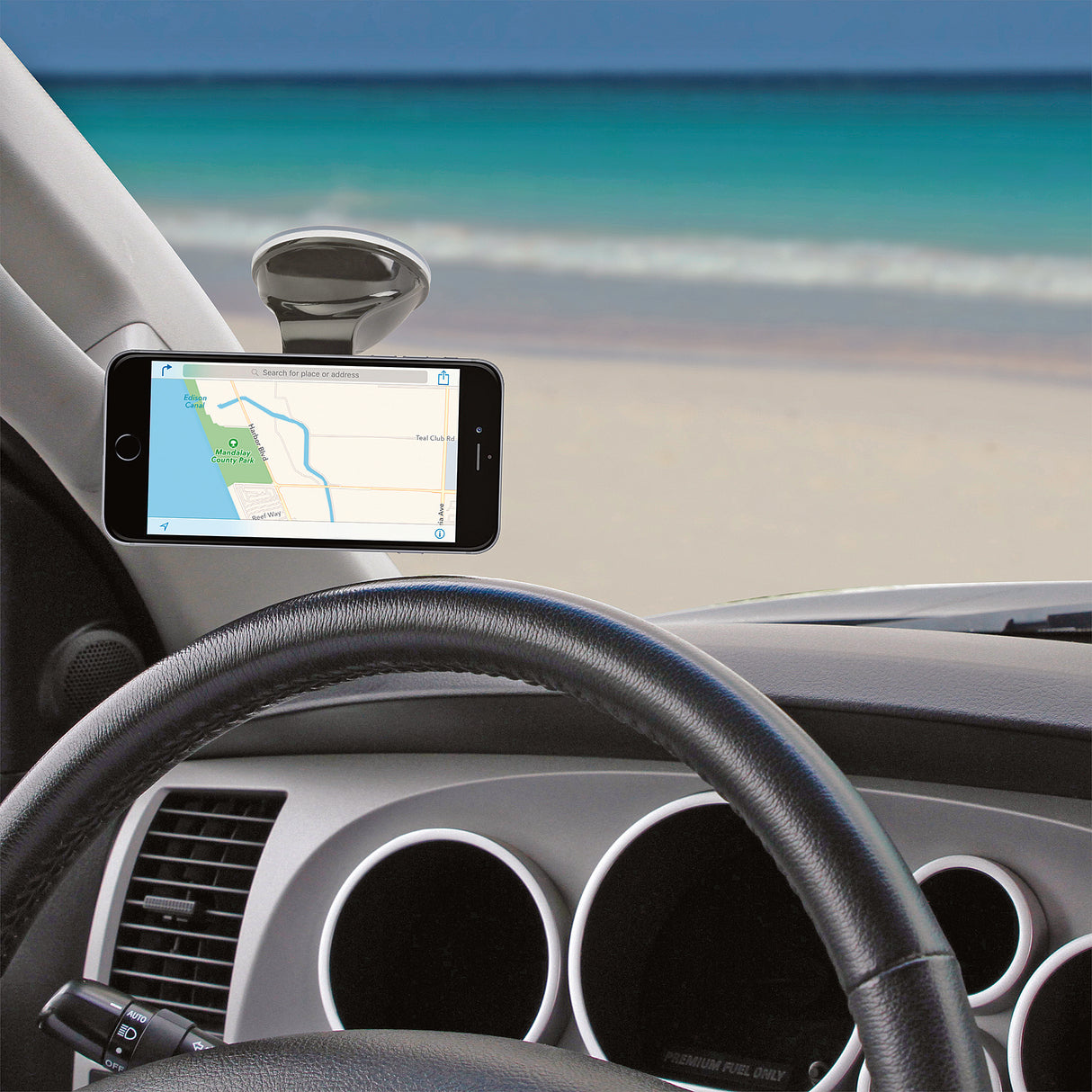 SCOSCHE MAGWSM2 Magnetic Window Mount for Mobile Devices – Fits Vehicles with Windows