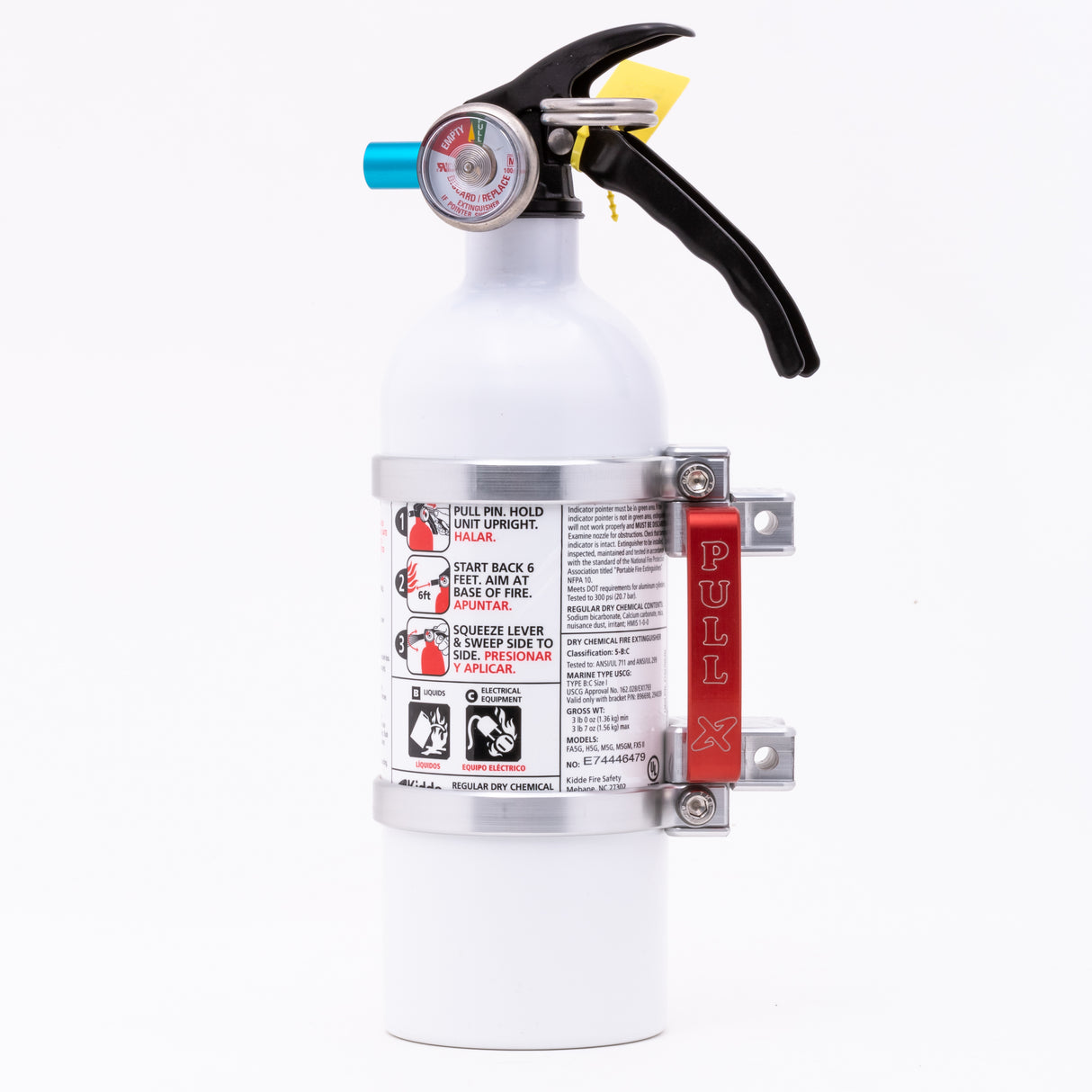 AXIA MODFMK-C Quick Release Mount for UTVs with 2 lb Kidde Extinguisher - Fits Most Side-by-Side Vehicles with Horizontal Roll Cage Bars