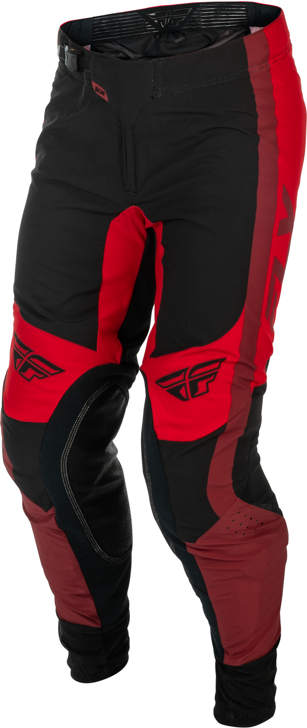 Fly Racing Youth Lite Pants Black/Red Size 26 – Motorcycle Riding Pants with Kevlar Reinforcements and Adjustable Fit for Youth Riders