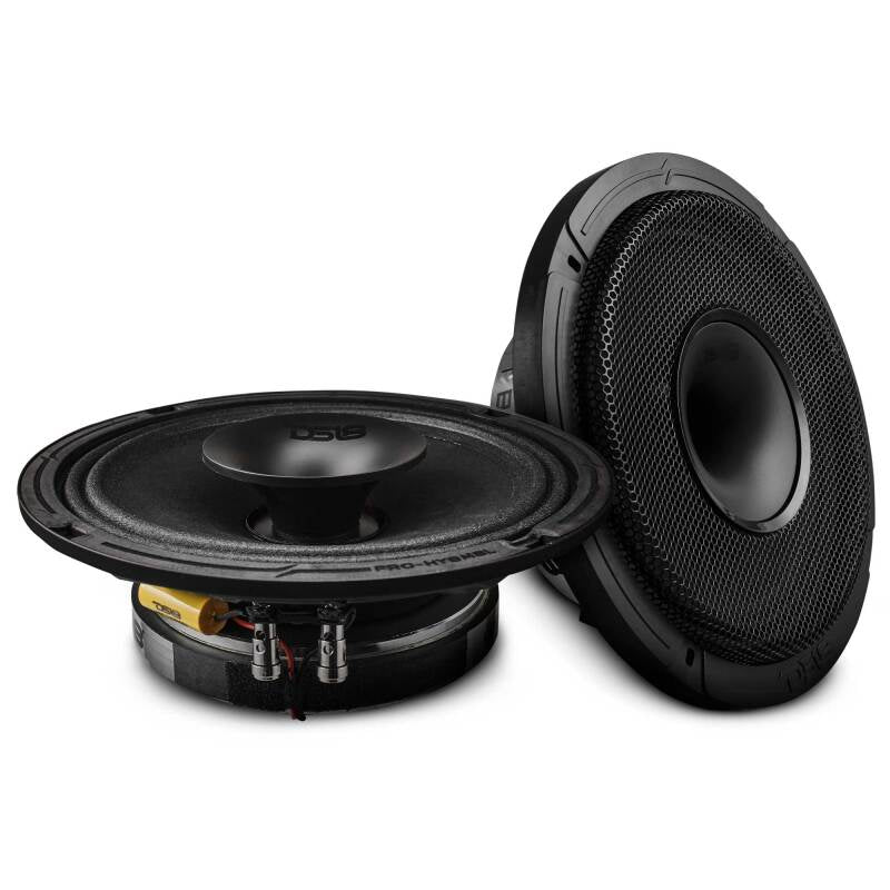 DS18 PRO-HY8MSL 8-Inch 200W RMS 8 Ohm Mid-Range Loudspeaker for Automotive Vehicles