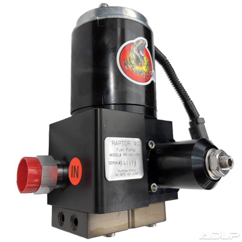 AirDog PureFlow Raptor VP-150 GPH Universal Fuel Pump for Automotive Applications