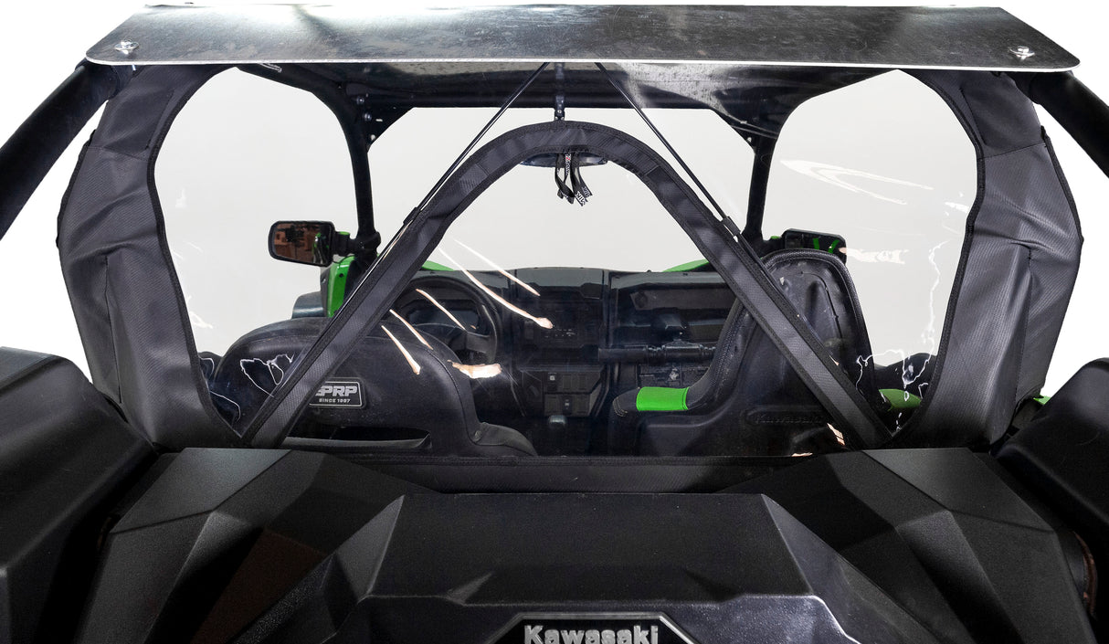 Seizmik Rear Dust Panel with Window for Kawasaki KRX 1000 Teryx - Part 50-04029KIT