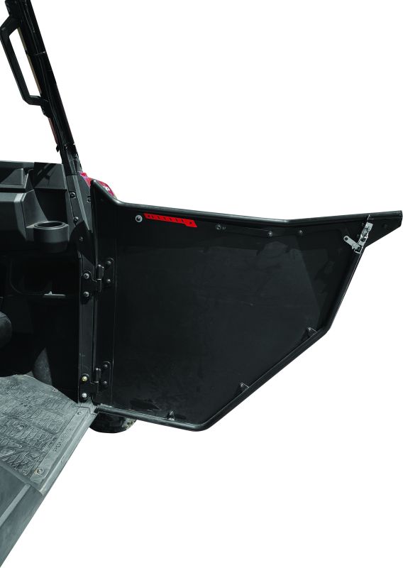 DragonFire Racing Polaris Ranger XP 1000 UTV Doors (Part #521539) – Complete Front and Rear Door Kit with Industry-Leading Latch System